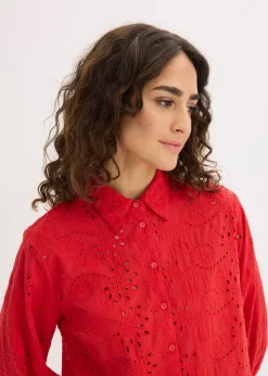 Chemisier en broderie anglaise