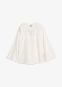 Chemisier en coton à manches larges