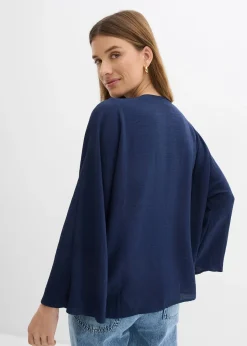 Chemisier en coton à manches larges