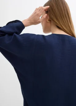 Chemisier en coton à manches larges