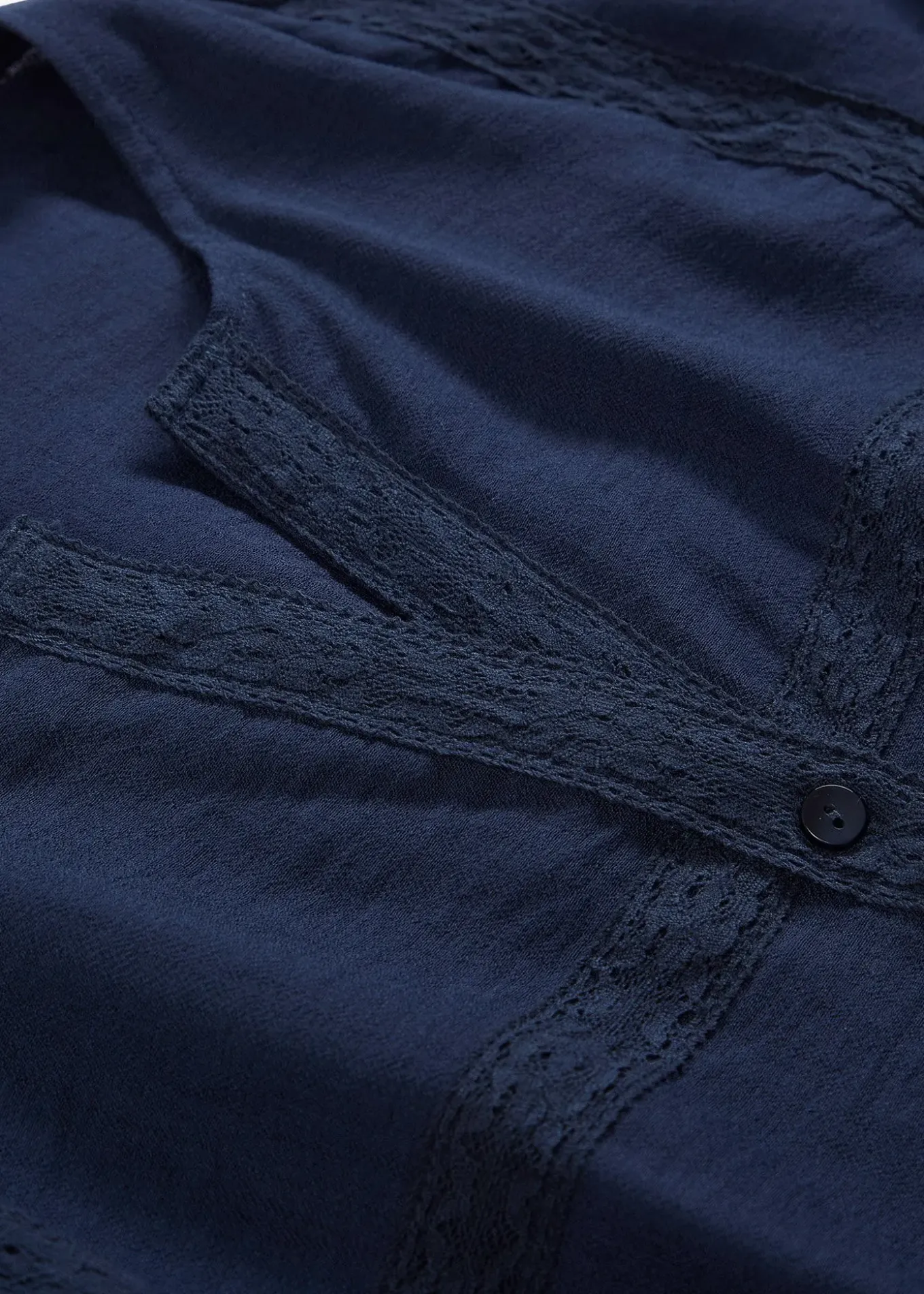 Chemisier en coton à manches larges