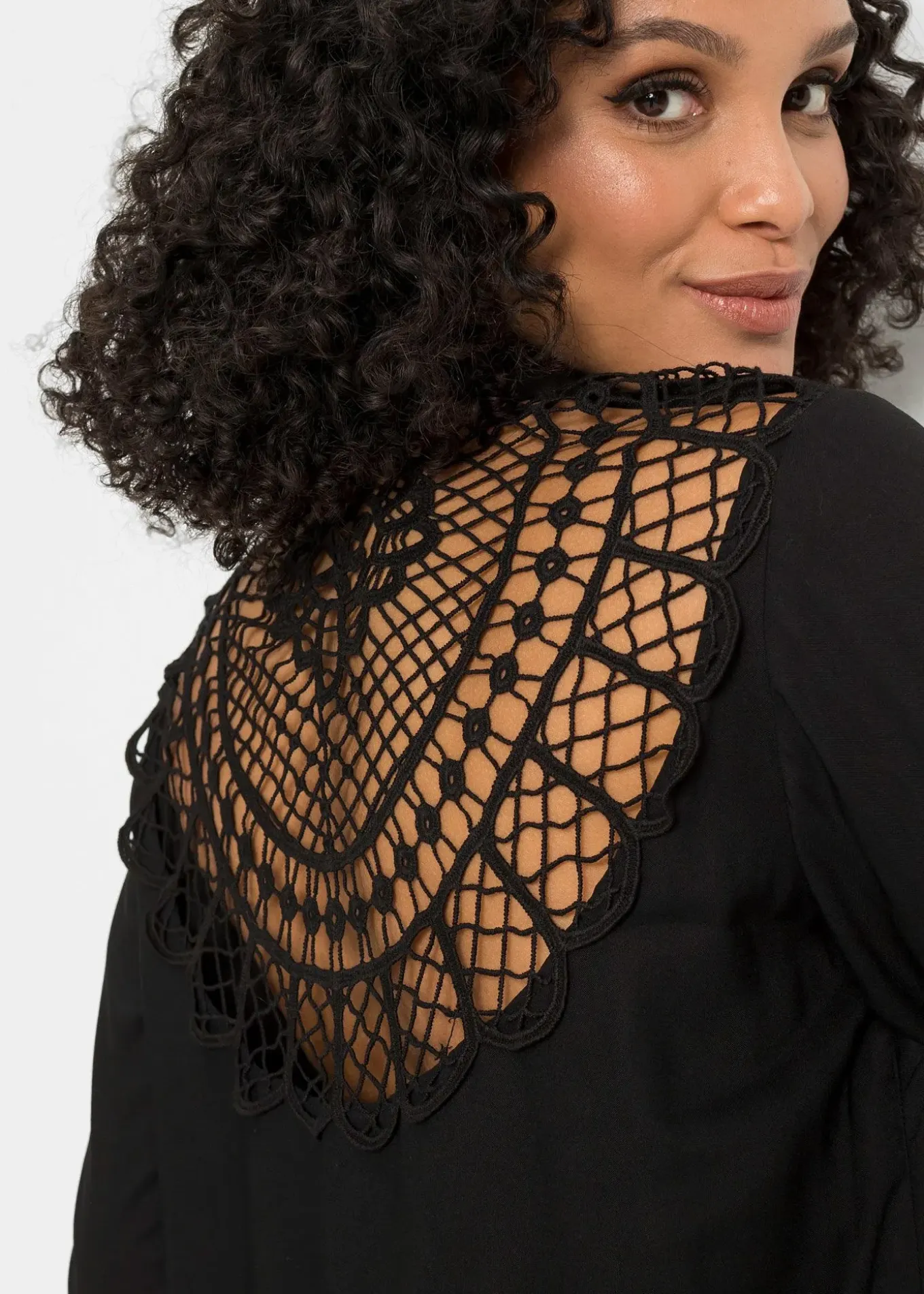 Chemisier en coton et viscose