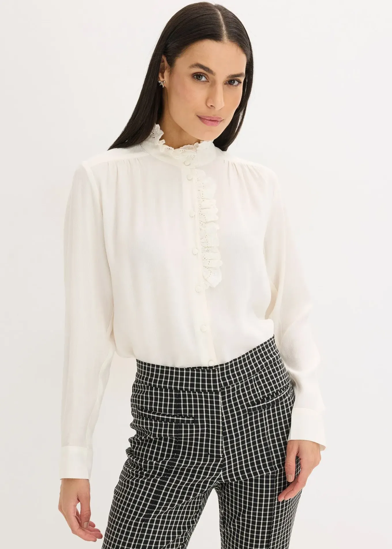 Chemisier en crêpe léger