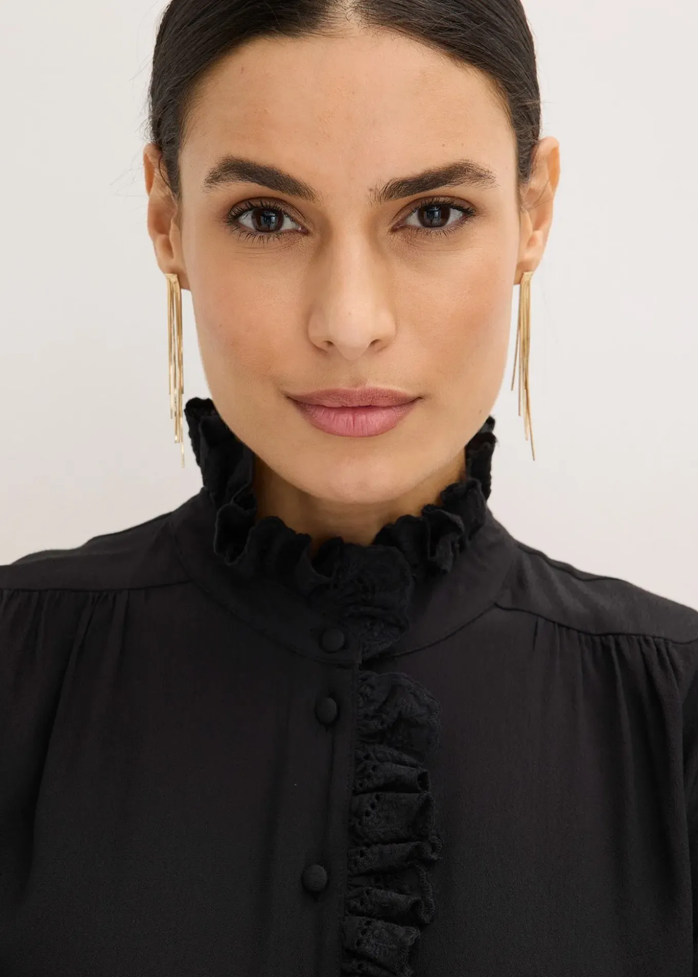 Chemisier en crêpe léger