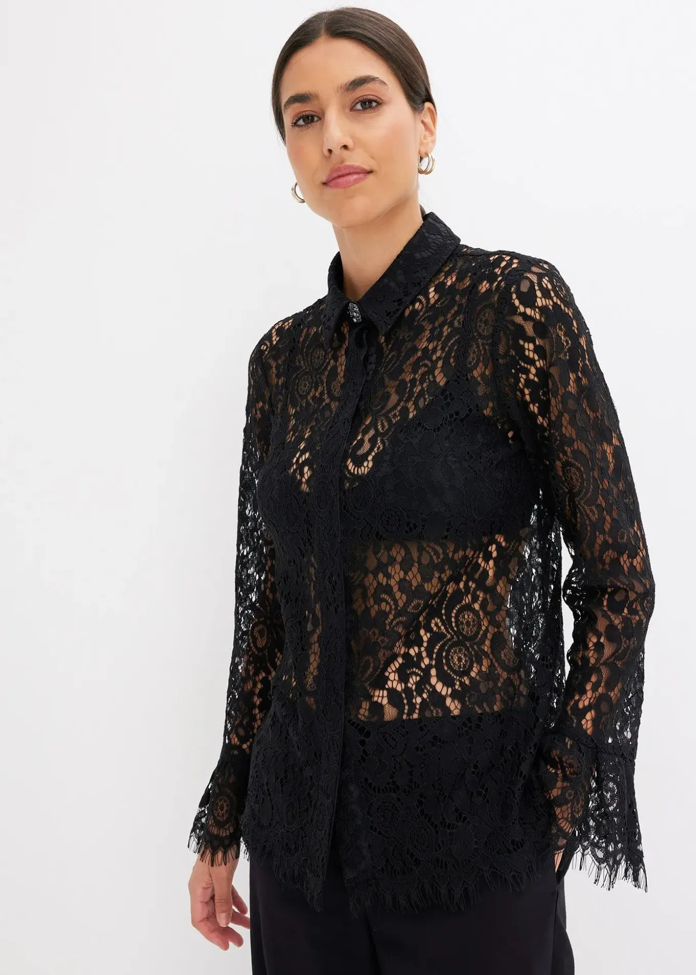 Chemisier en dentelle