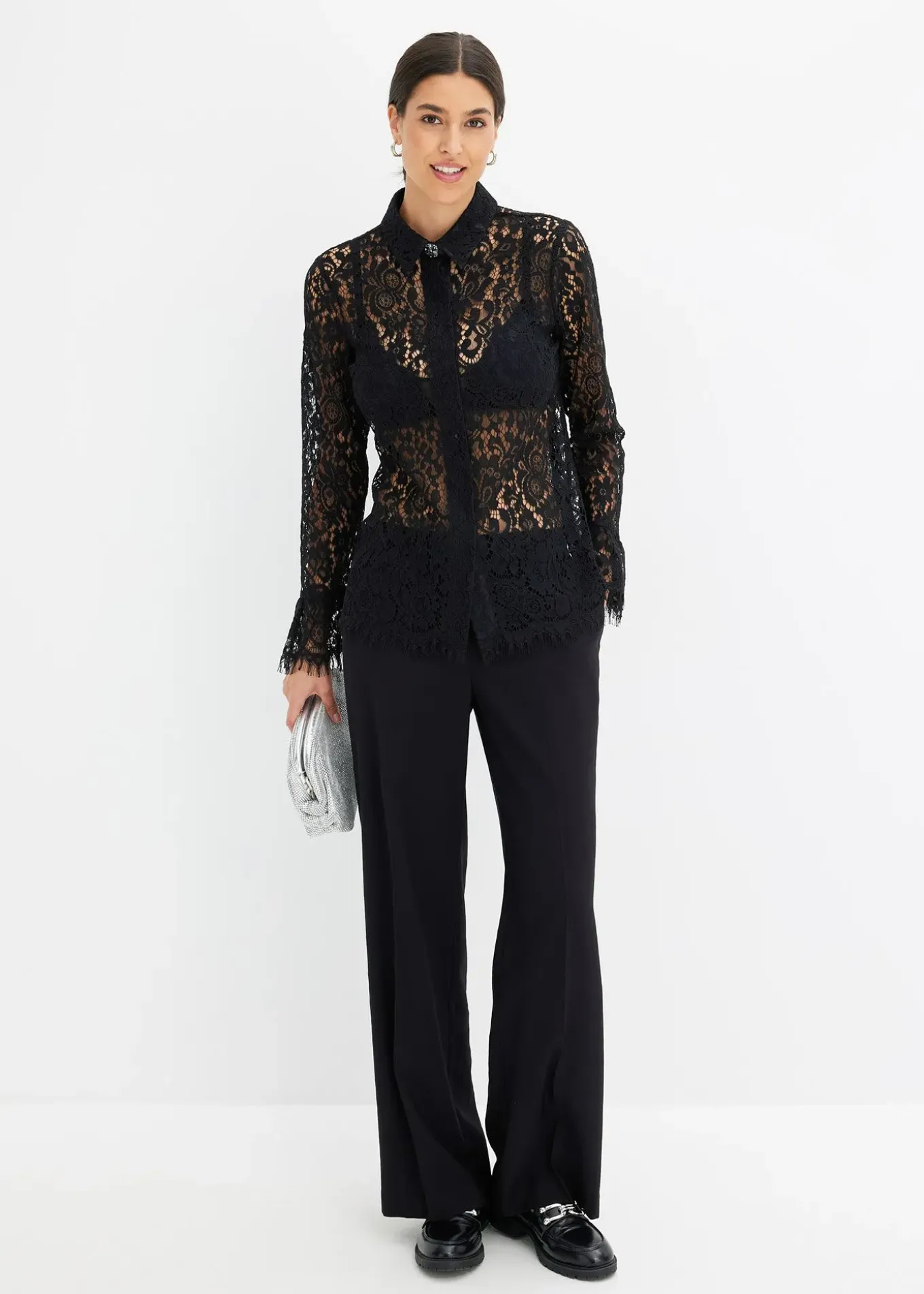 Chemisier en dentelle