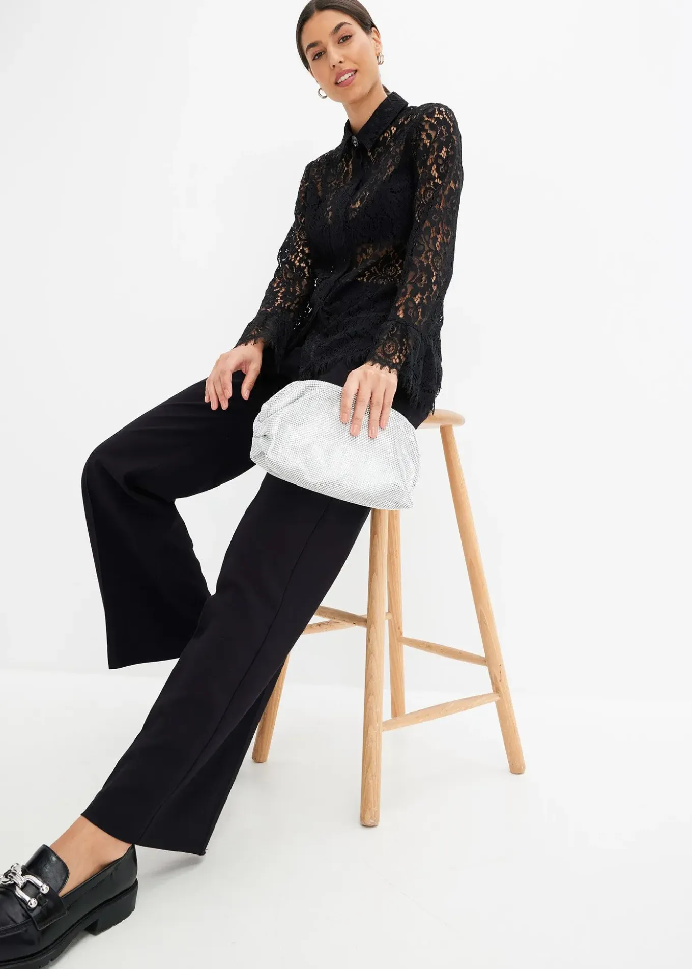 Chemisier en dentelle