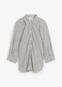 Chemisier en fine viscose mélangée