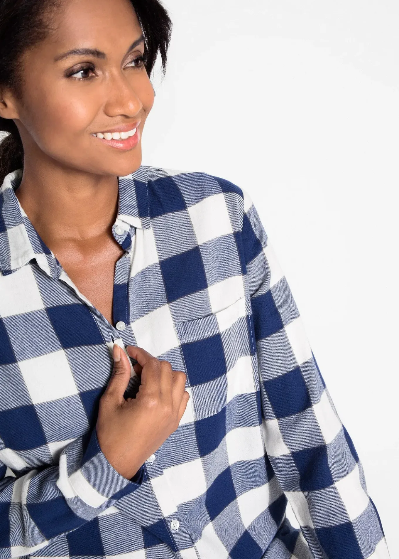 Chemisier en flanelle