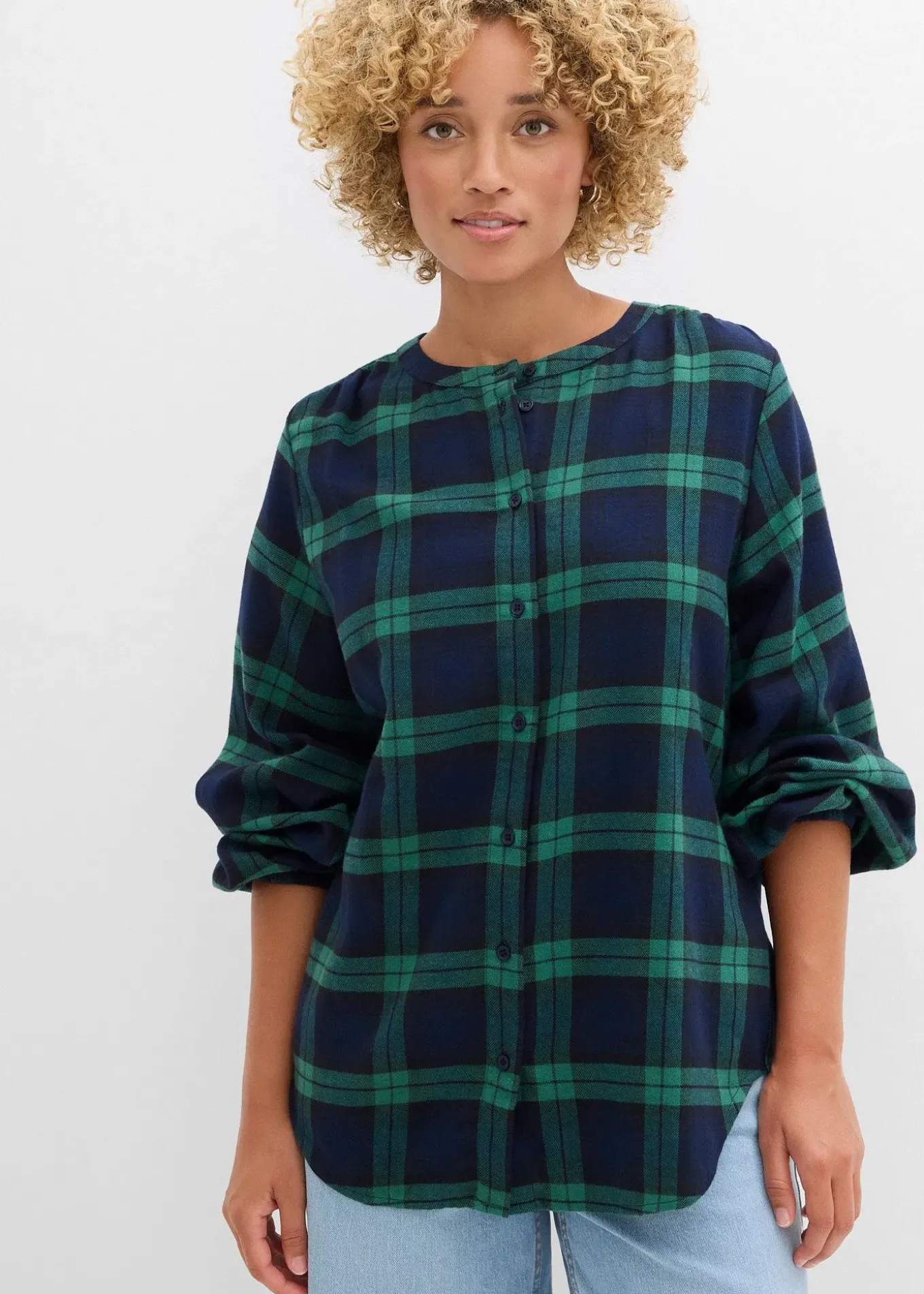 Chemisier en flanelle 100% coton