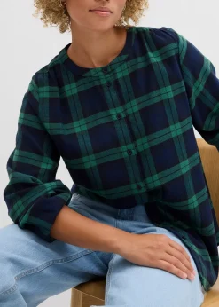 Chemisier en flanelle 100% coton