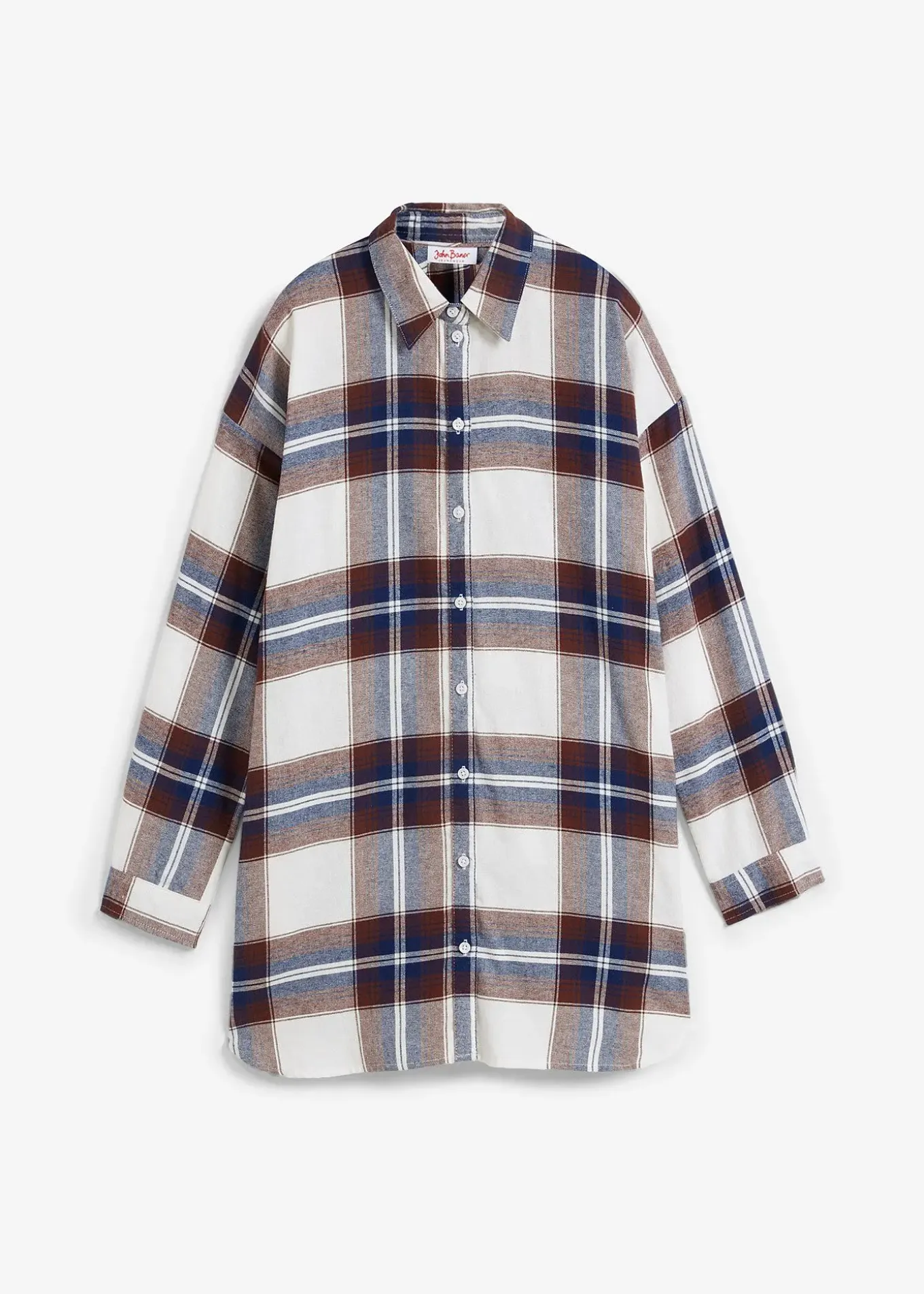 Chemisier en flanelle 100% coton