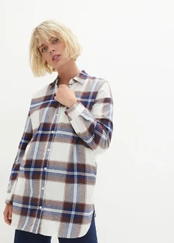 Chemisier en flanelle 100% coton