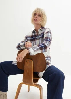 Chemisier en flanelle 100% coton