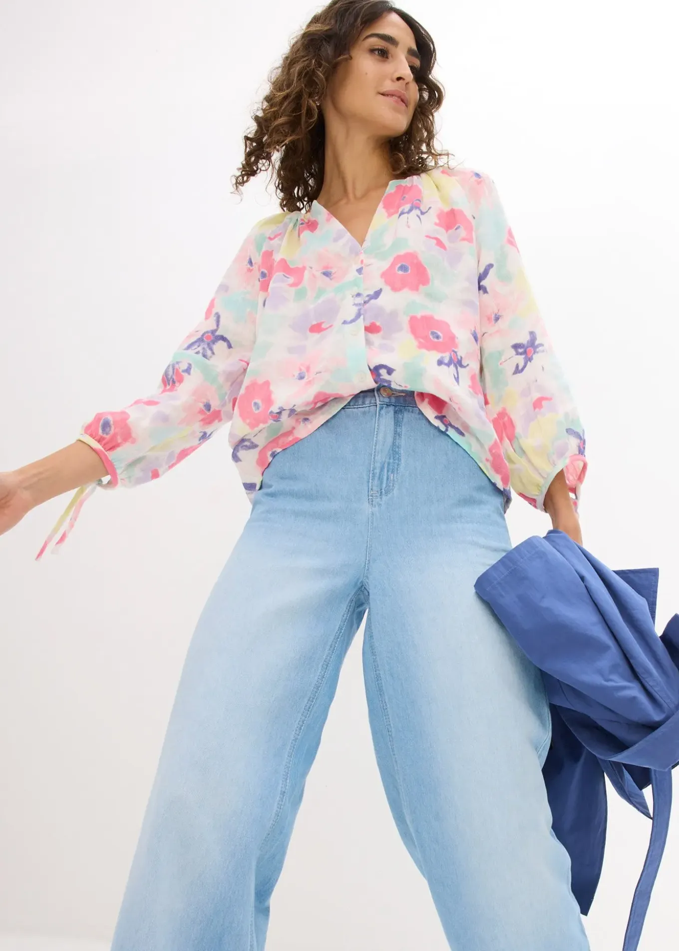 Chemisier en gaze de coton