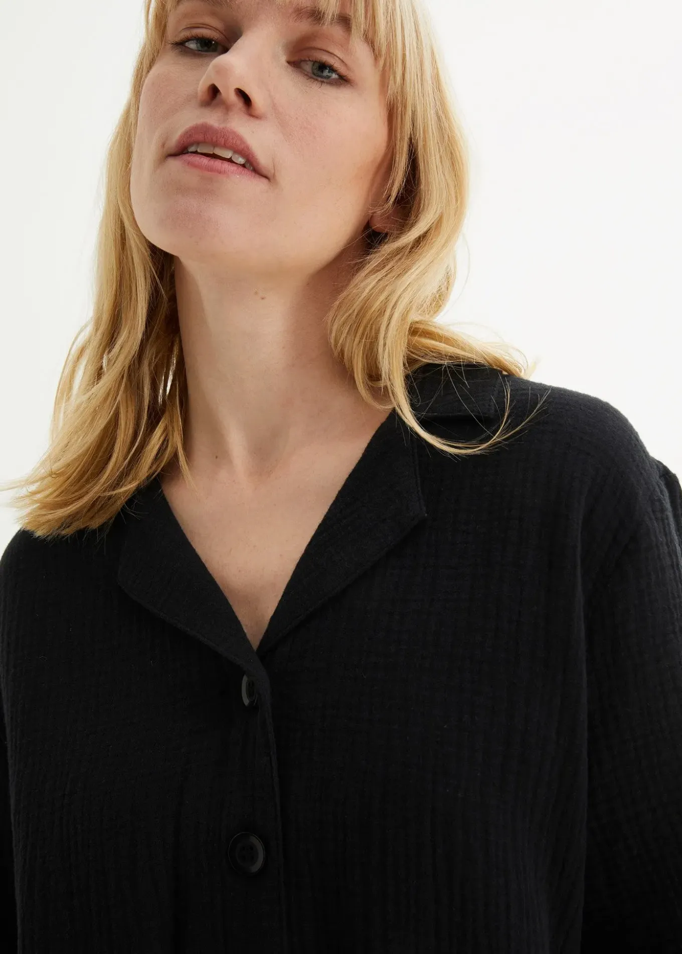 Chemisier en gaze de coton