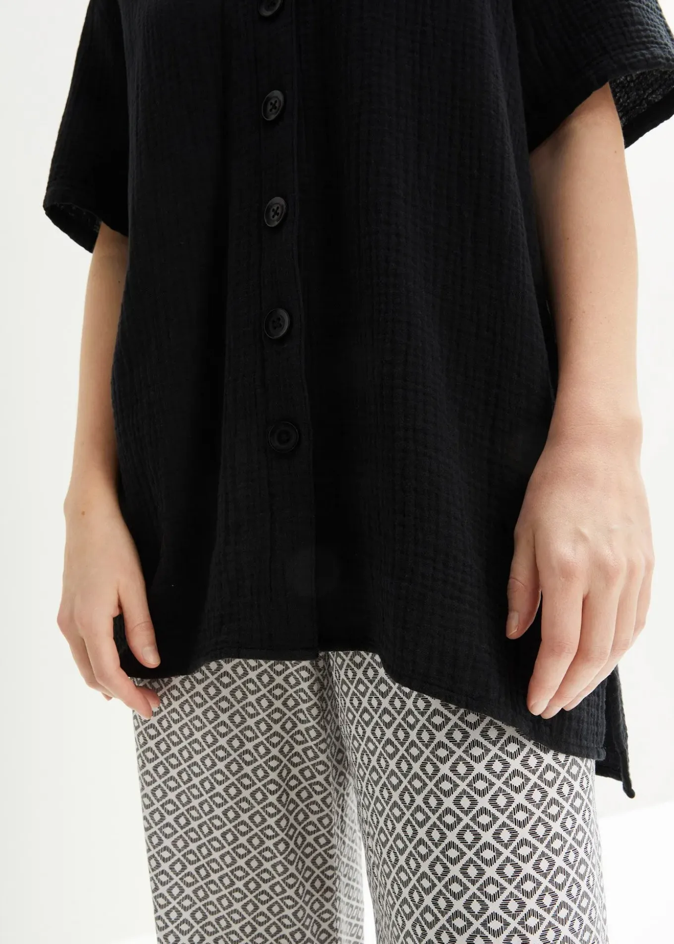 Chemisier en gaze de coton