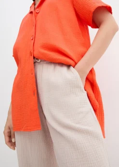 Chemisier en gaze de coton