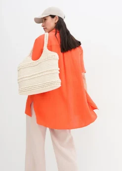 Chemisier en gaze de coton