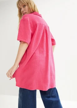 Chemisier en gaze de coton