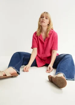 Chemisier en gaze de coton