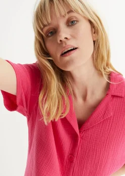 Chemisier en gaze de coton