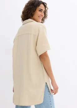 Chemisier en gaze de coton