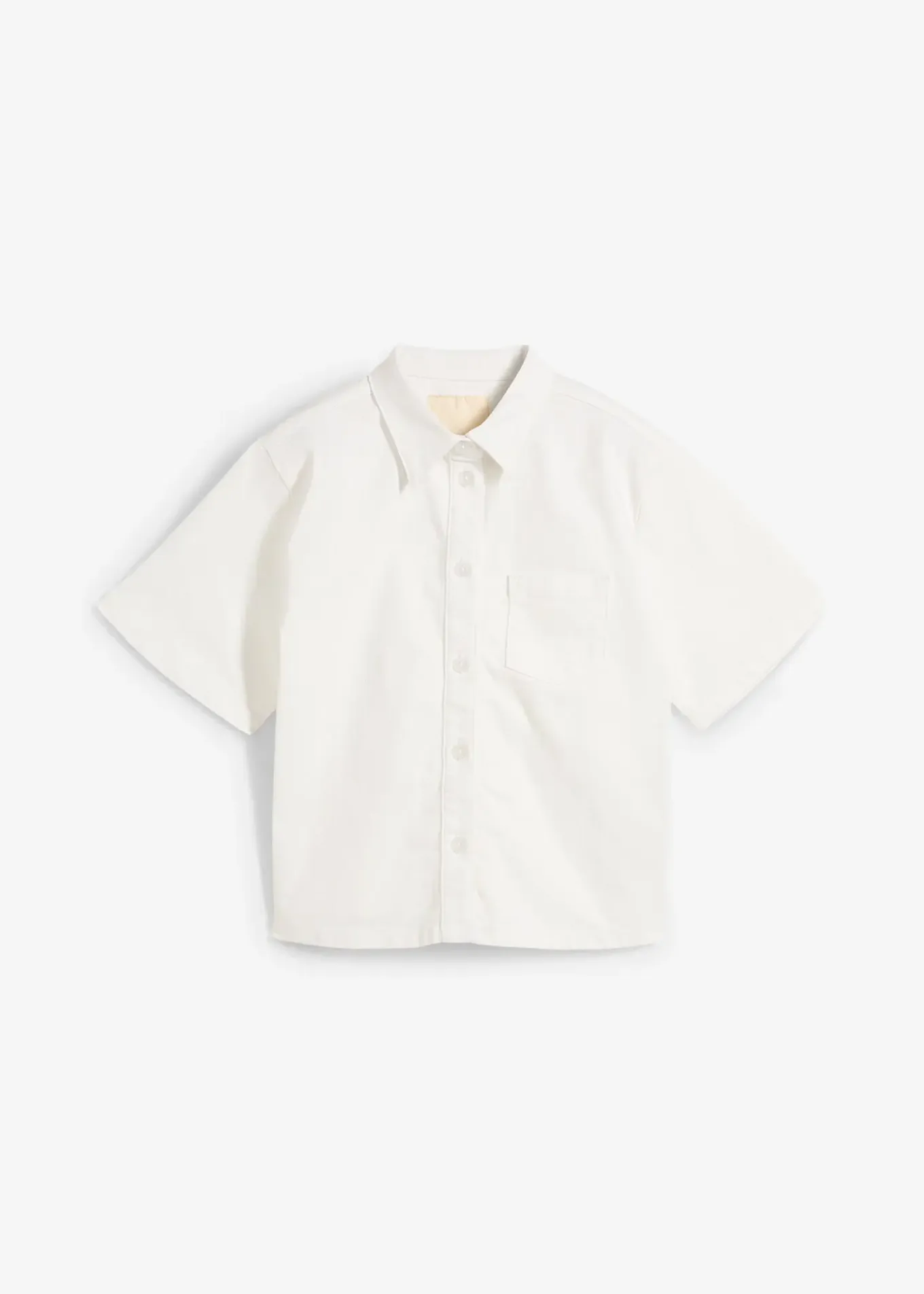 Chemisier en jean, oversize