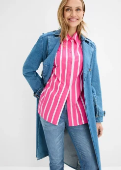 Chemisier en popeline de coton