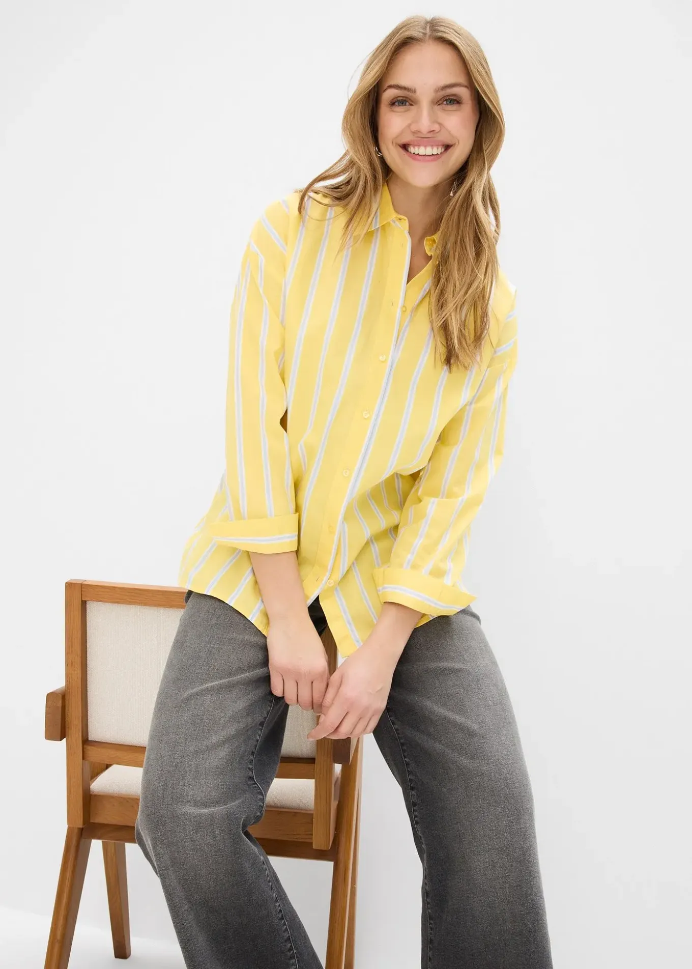 Chemisier en popeline de coton