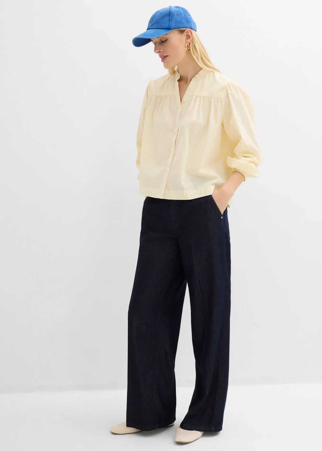 Chemisier en popeline solide