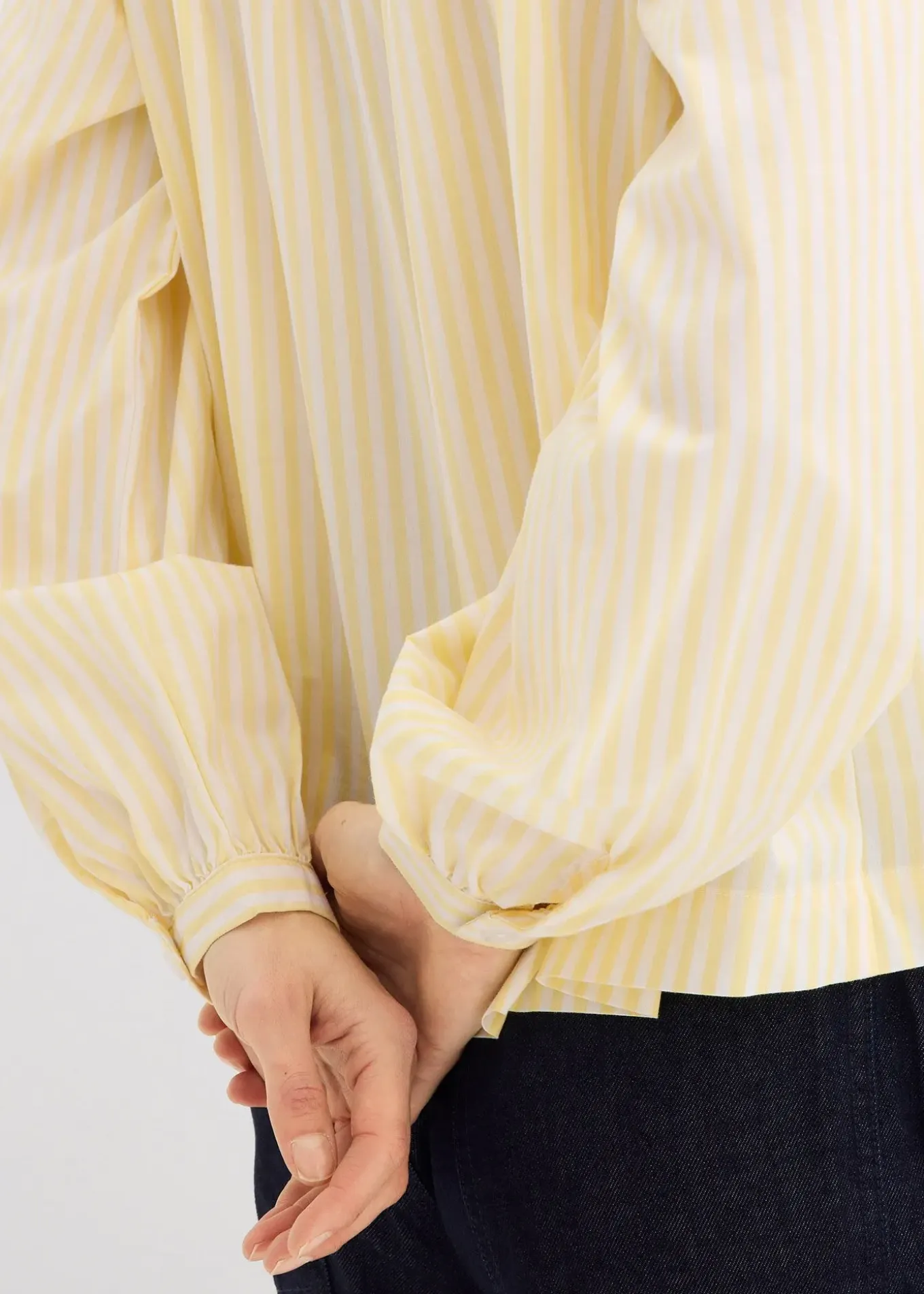 Chemisier en popeline solide