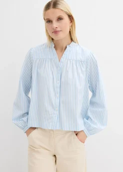 Chemisier en popeline solide