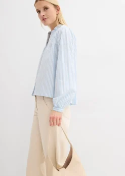 Chemisier en popeline solide