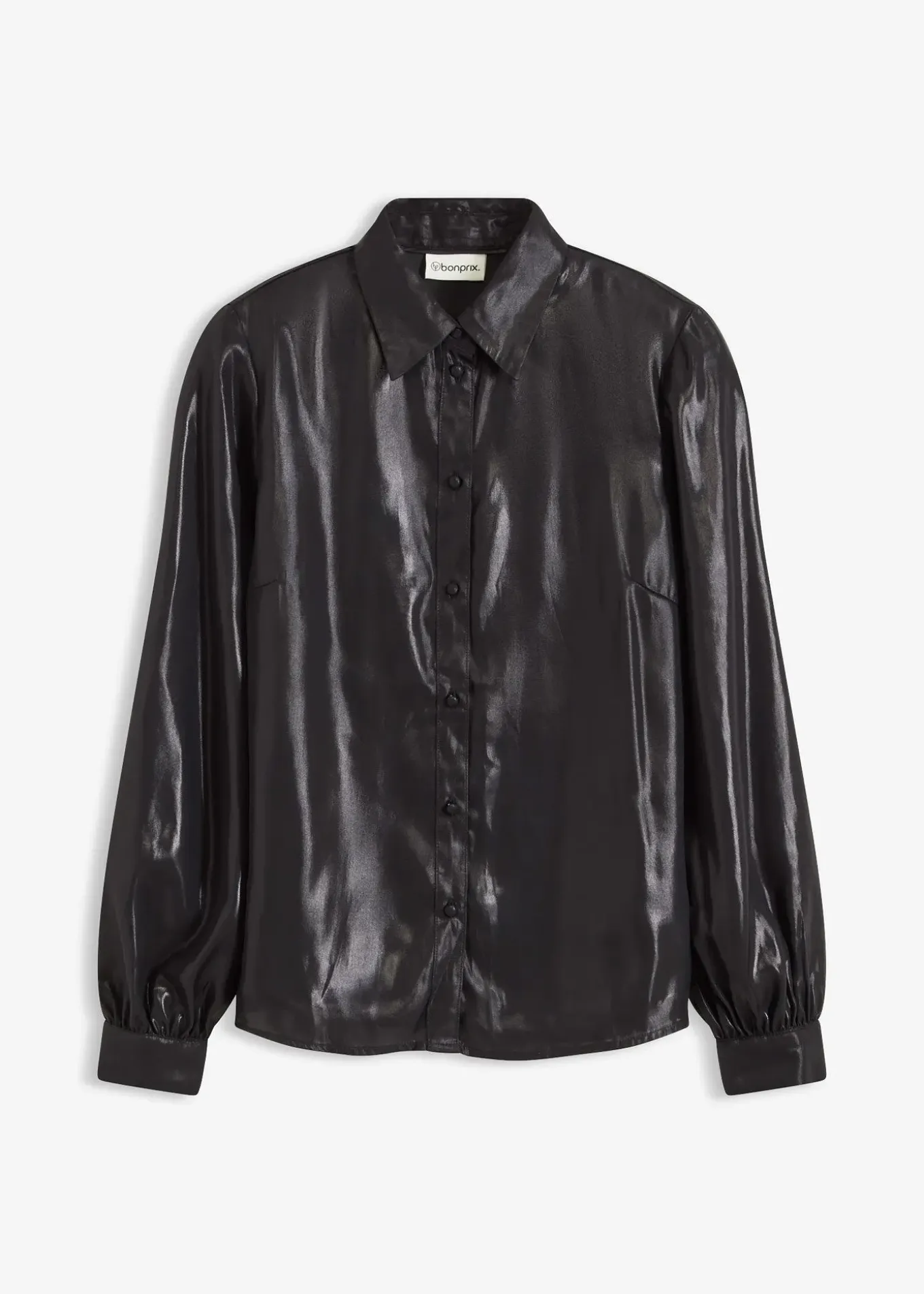 Chemisier en satin brillant