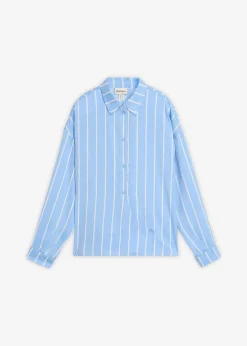 Chemisier en satin fluide