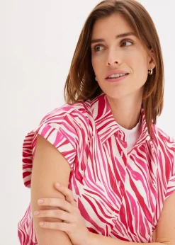 Chemisier en satin fluide