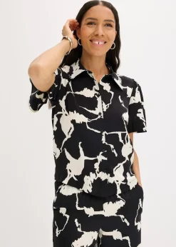 Chemisier en satin fluide