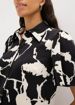 Chemisier en satin fluide