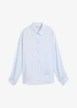 Chemisier en satin fluide