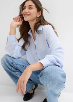 Chemisier en satin fluide