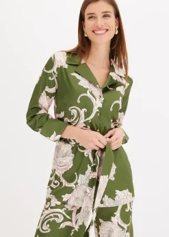 Chemisier en satin fluide