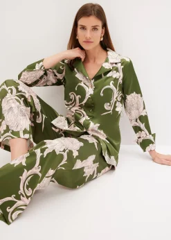 Chemisier en satin fluide