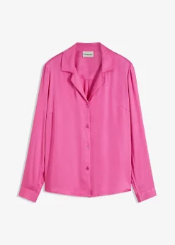 Chemisier en satin léger