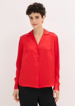 Chemisier en satin léger