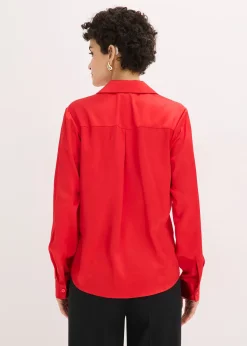 Chemisier en satin léger