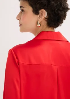 Chemisier en satin léger