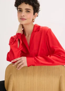 Chemisier en satin léger