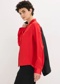 Chemisier en satin léger