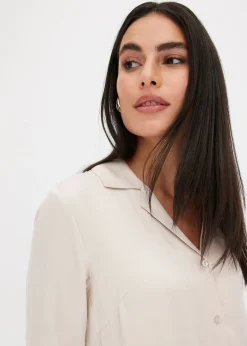 Chemisier en satin léger